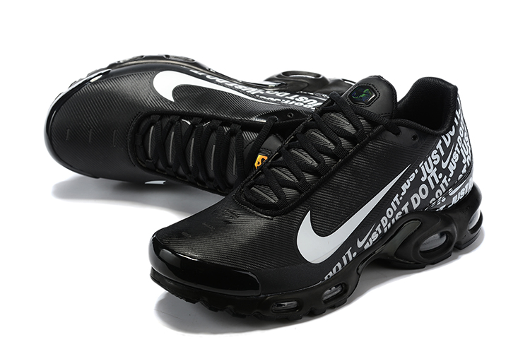 Nike Air Max Plus Black White Shoes